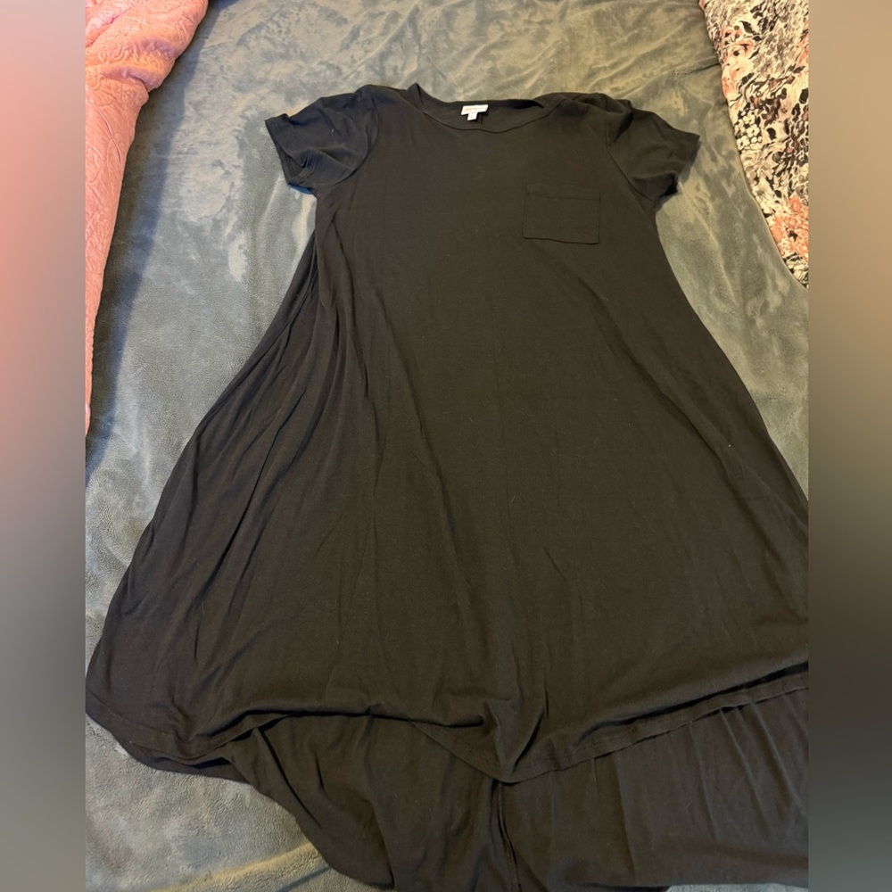 LulaRoe black dress